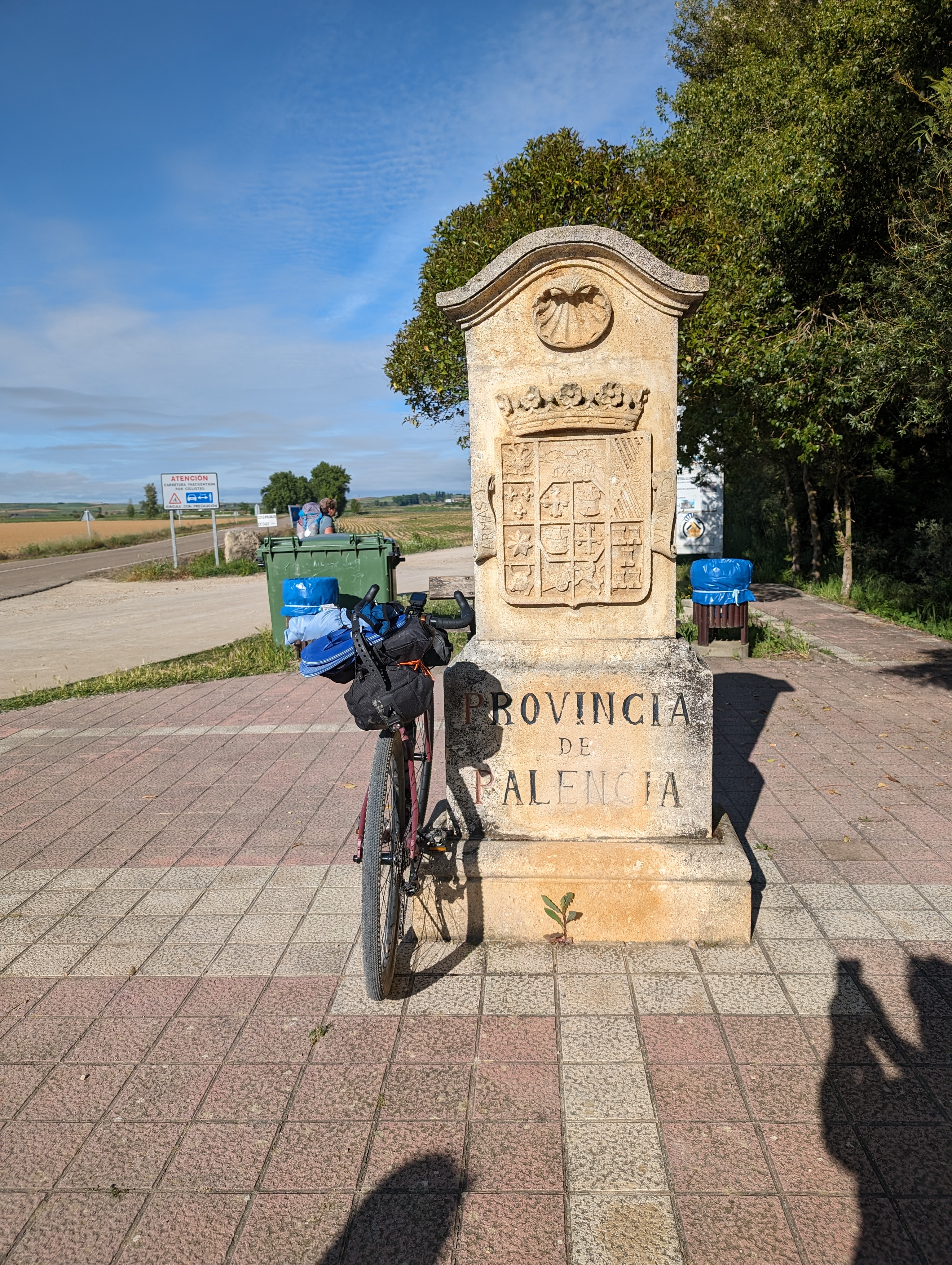 Entrando en la provincia de Palencia